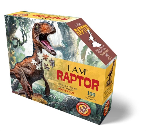 [5124016] I am puzzle Raptor 100 pc - 6+