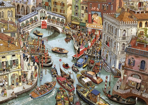 [58211] Puzzle 2000p O sole mio  Gobel/Knorr Heye