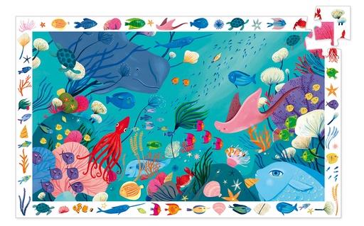 [DJE_DJ07562] Puzzles observation Aquatique - 54 pcs - FSC MIX Djeco