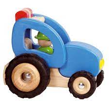 [DAM_8655928] Véhicule en bois, tracteur