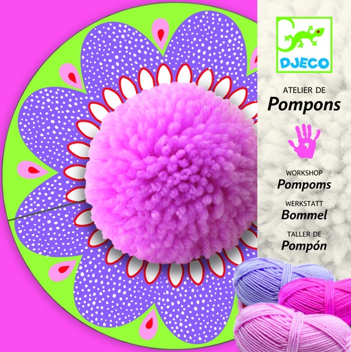 [DJE_DJ08850] Atelier de pompons (Laine Djeco)