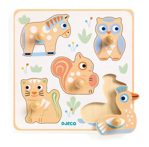 [DJE_DJ06107] Baby blanc BabyPuzzli Djeco