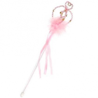 [GRP_13660] Baguette de princesse rose/argent Great Pretenders