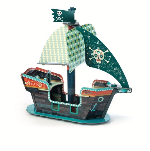 [DJE_DJ07709] Pop to play Bateau pirate Djeco