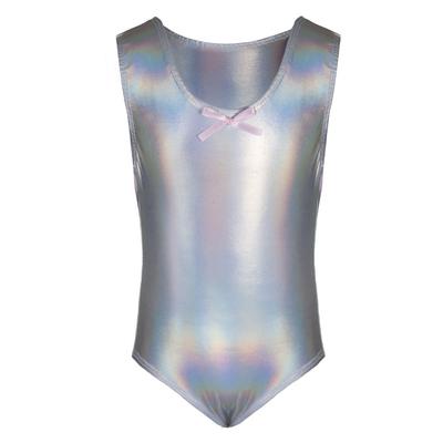 [GRP_22103] Body brillant argent, taille 3-4 Great Pretenders