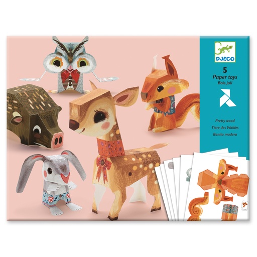 [DJE_DJ09674] Bois joli (Paper Toys Djeco)