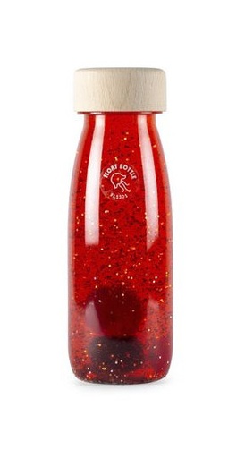 [ALI_PBFRED] Bouteille sensorielle Float Rouge Petit Boum