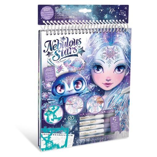[JPM_11122] Carnet de croquis créatif Iceana pages blanches Nebulous star