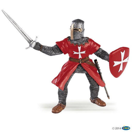 [PAP_39926] Chevalier de Malte, Figurine du Monde Médiéval Papo