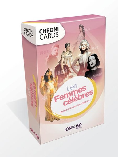 [CLD_47397] Chronicards "Femmes Célèbres" (On The Go)