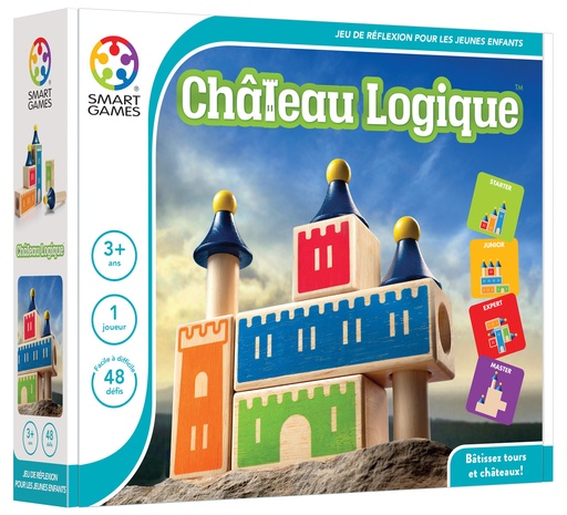 [SMA_SG 030 FR] Château Logix - 48 défis pré-scolaires Smart Games (2016)
