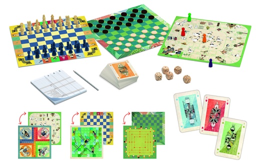 [DJE_DJ05219] Jeux classiques Classic box 6+ Djeco