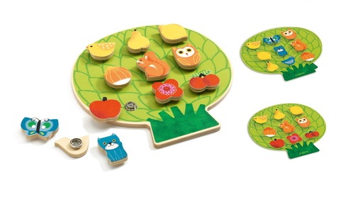 [DJE_DJ01662] Jeux éducatifs bois Clipaclip Djeco