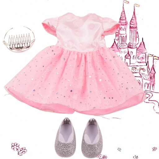 [GOT_3402677] Combinaison princesse 50 cm Götz