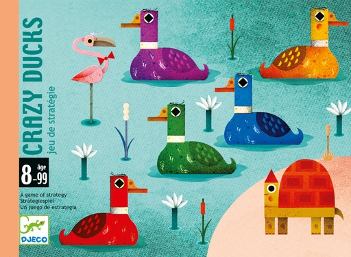 [DJE_DJ05181] Jeux de cartes  Crazy Ducks Djeco