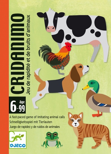 [DJE_DJ05109] Cridanimo (Jeux De Cartes Djeco)
