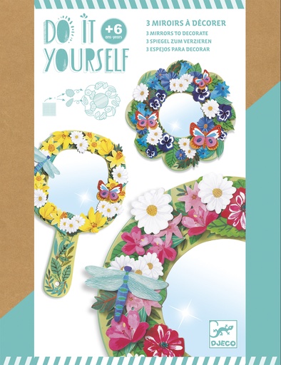 [DJE_DJ07908] DIY - Mosaïques & Stickers Douceur Florale Djeco