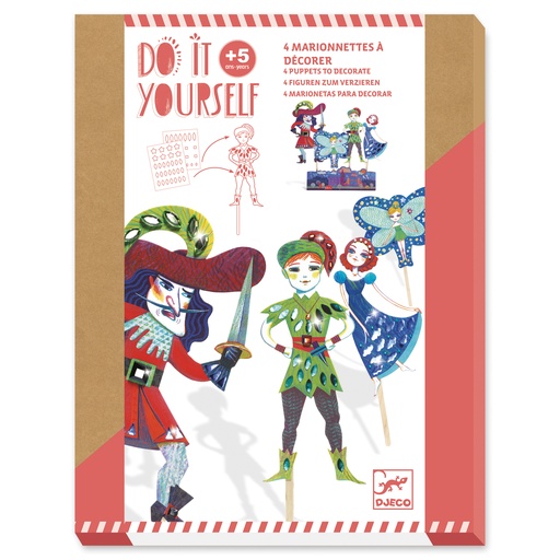 [DJE_DJ07990] DIY - Mosaïques & Stickers Peter Pan Djeco