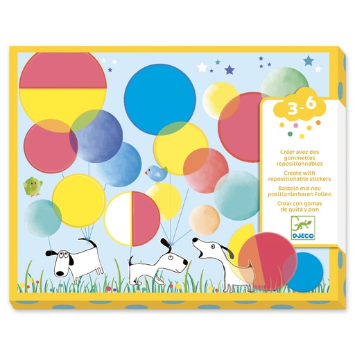 [DJE_DJ08974] Collages des petits Des ronds magiques Djeco