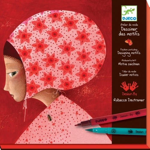 [DJE_DJ08730] Dessiner des motifs (Feutres Pinceaux Djeco)