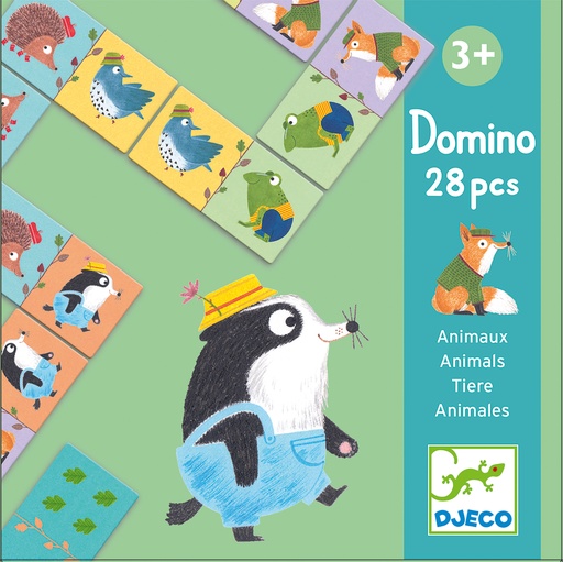 [DJE_DJ08115] Domino animaux (Jeux Éducatifs Djeco)