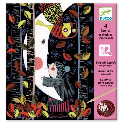 [DJE_DJ09720] Cartes à gratter Douces nuits Djeco