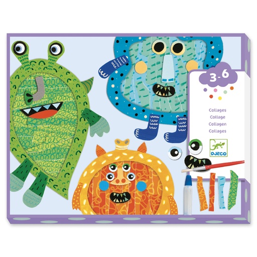[DJE_DJ09875] Collages des petits Déchirer et coller Djeco