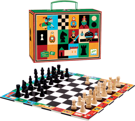 [DJE_DJ05225] Jeux classiques Echecs et Dames Djeco