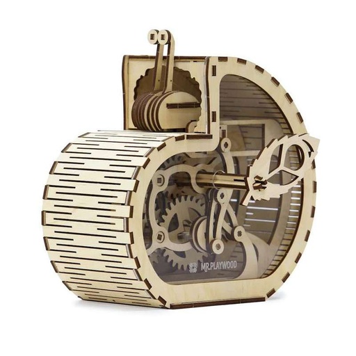 [GIG_PWESC] Escargot tirelire maquette 3D mobile en bois (Mr Playwood)