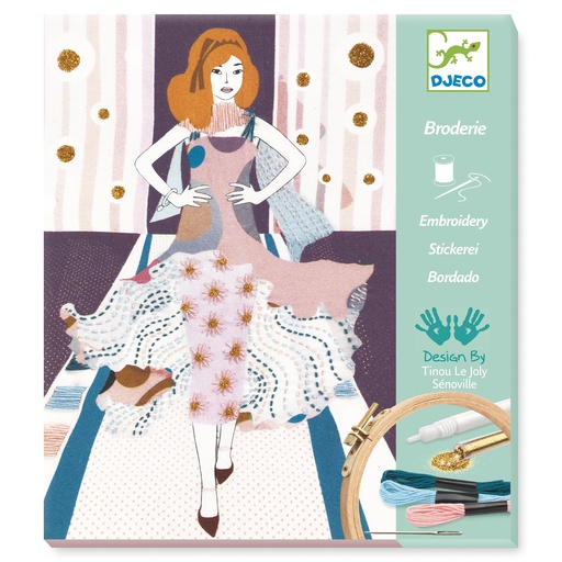 [DJE_DJ09845] Broderie Fashion week Djeco