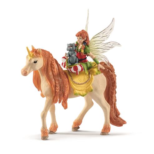 [SCH_70567] Fee Marween Avec Une Licorne Scintillante (Bayala   Schleich)