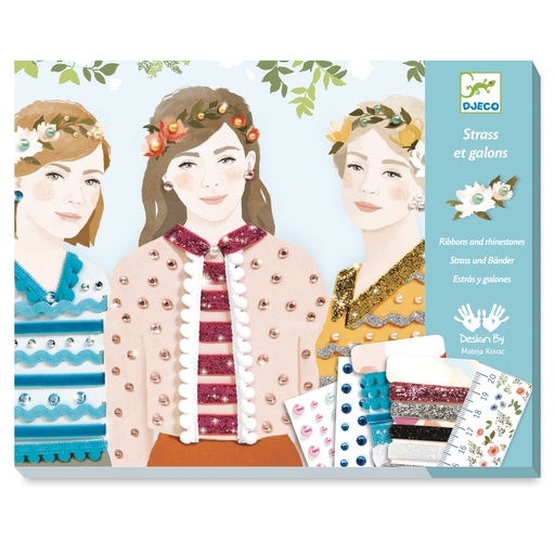 [DJE_DJ09401] Papier créatif Filles des quatres saisons Djeco
