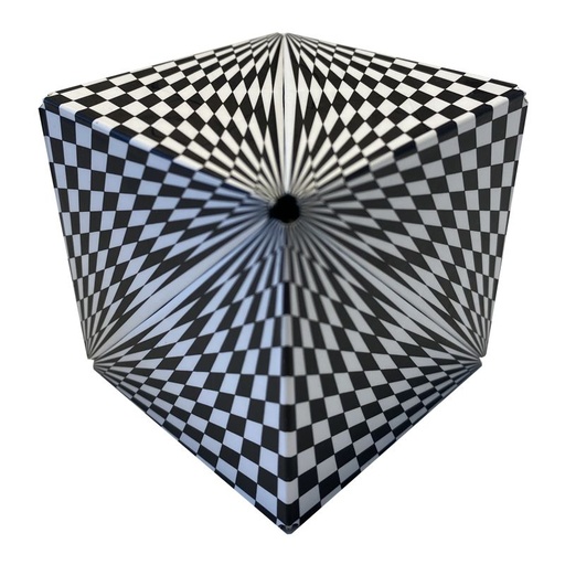 [CHO_GBC-ABST2] Geobender cube abstract 2