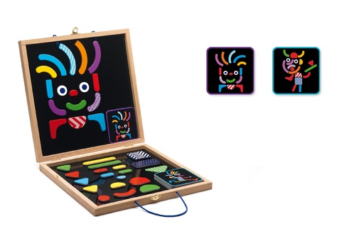 [DJE_DJ03136] Magnétiques bois Geobonhomme Djeco