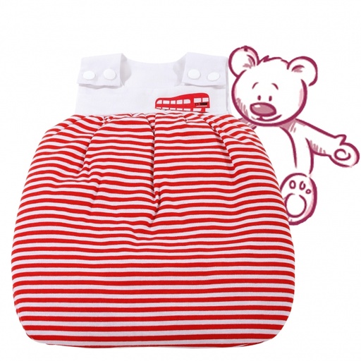 [GOT_3402440] Gigoteuse, lignes rouges, 30 cm Götz