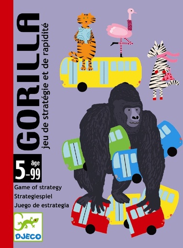 [DJE_DJ05123] Jeux de cartes  Gorilla Djeco