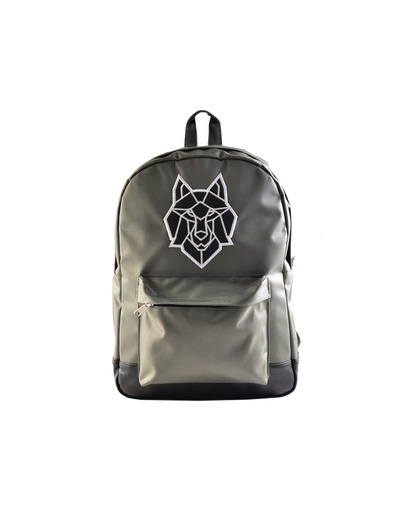 [CAR_sacados011] Grand sac à dos Le loup gris (Caramel & Cie)